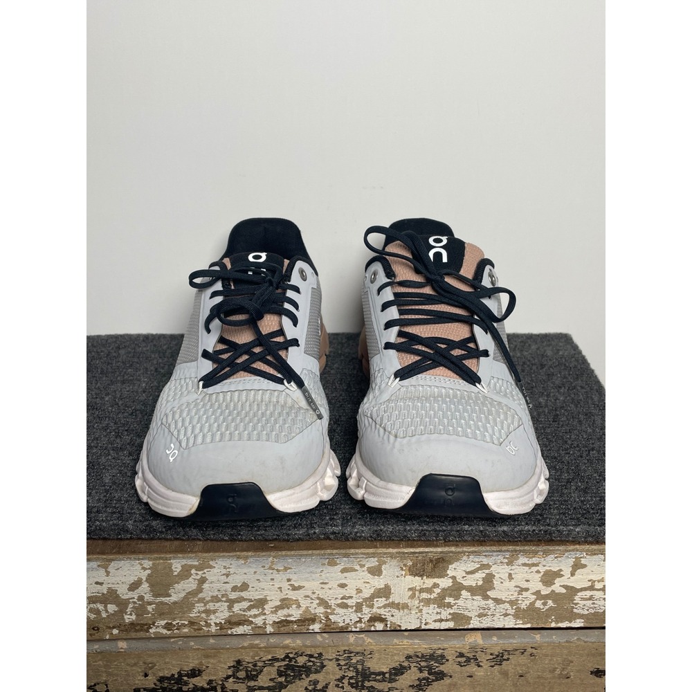 On Cloudflyer Women Running Shoes Glacier Sand Gray Tan 21.99627 Size US 9 - Picture 3 of 8